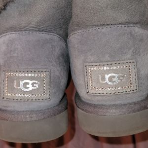 Ugg gray sparkle rhinestone